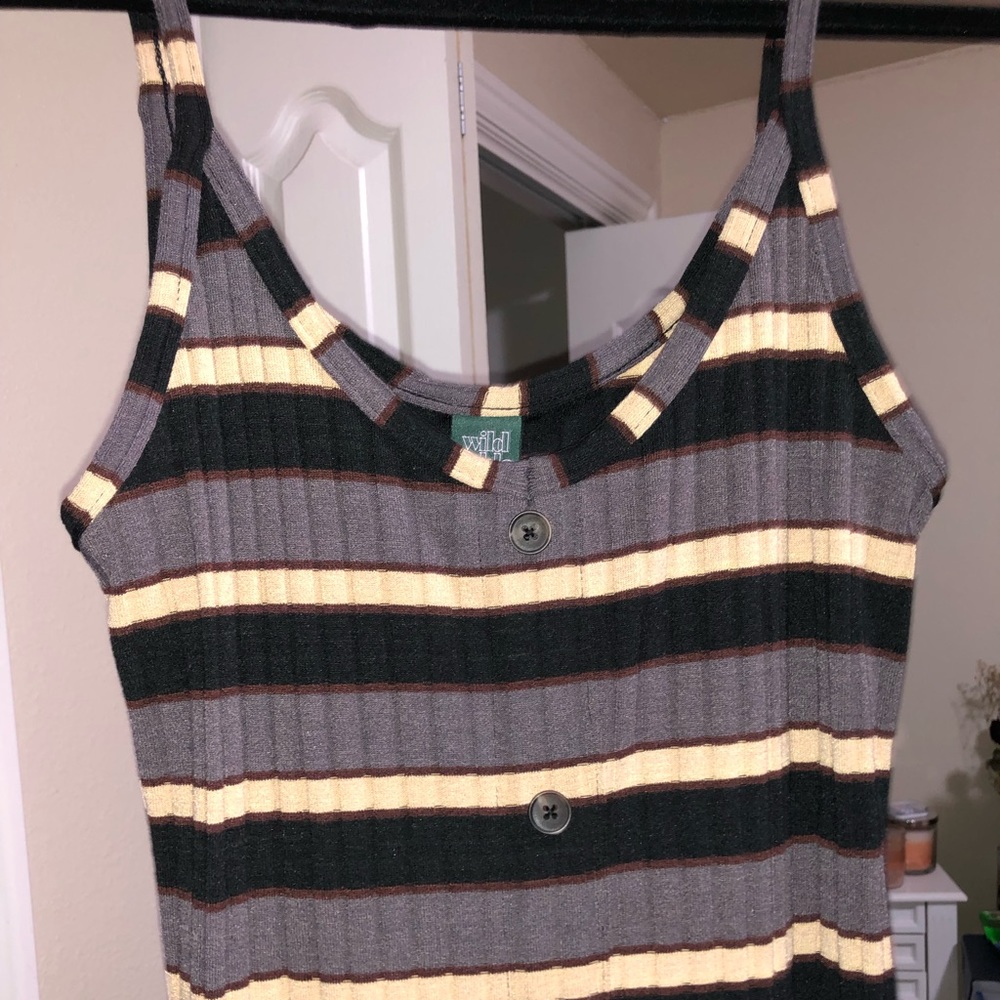 striped dress